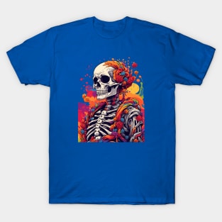 Rainbow Skeleton 3 T-Shirt